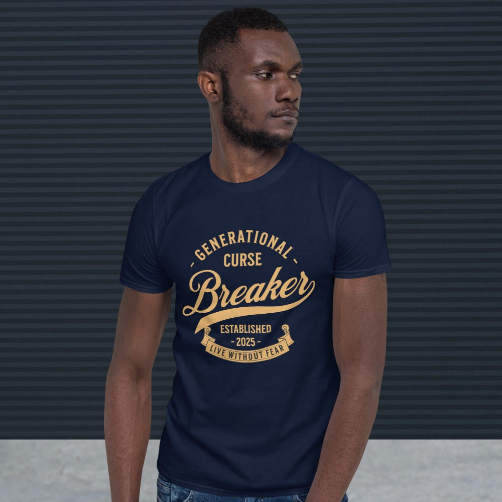 Generational Curse Breaker TShirt - Navy Color - https://ascensionemporium.net